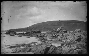 Hannafore pre-development from Second Beach East Looe Hannafore pre-development from Second Beach East Looe