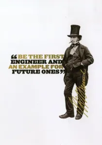 SS Great Britain History Prints: IK Brunel - Be the first engineer and an example for future ones quote