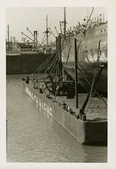 Salvage of SS Great Britain in Falkland Islands, 1970 Salvage of SS Great Britain in Falkland Islands, 1970