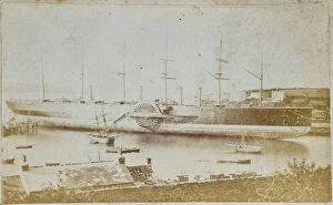 SS Great Eastern in unnamed harbour