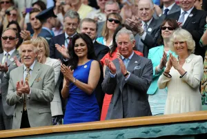 Bruce Forsyth, Wilnelia Forsyth, Prince Charles & Camilla Parker Bowles Bruce Forsyth, Wilnelia Forsyth, Prince Charles & Camilla Parker Bowles