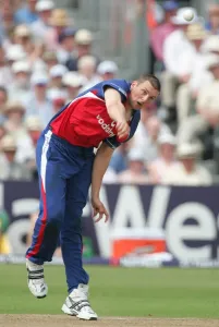 Steve Harmison Print, England Cricket v Australia 2005