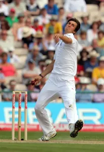 Steven Finn Print, England V Bangladesh Cricket at Old Trafford