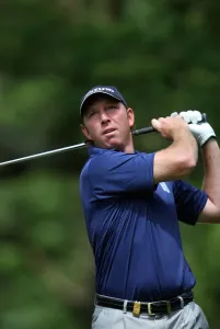 Daniel Vancsik at the BMW PGA Championship Print