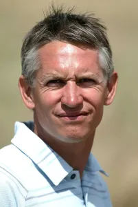 Gary Lineker Print - BBC Presenter at Royal St. Georges Golf Course