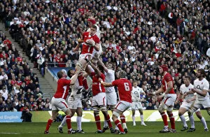 Ian Evans Wins Wales Lineout