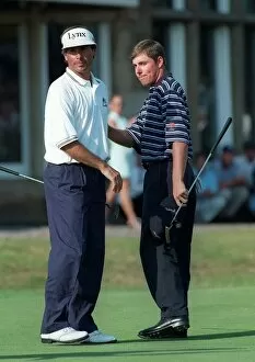 1997 Gallery: Justin Leonard & Fred Couples