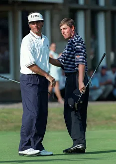1997 Gallery: Justin Leonard & Fred Couples