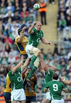Paul O'Connell Wins Line-Out