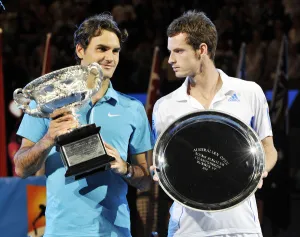 Roger Federer & Andy Murray At Presentation Roger Federer & Andy Murray At Presentation