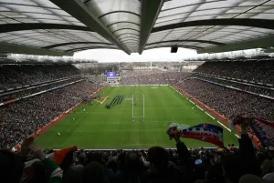 Six Nations Prints: Croke Park Stadium Print, Ireland V France Rugby Match 2007
