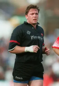 Gary Clark Print, Saracens Rugby Union 1996