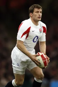 Mark Cueto England and Sale Sharks Rugby Print, 2007