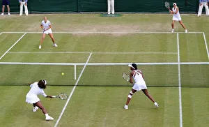 Sabine Lisicki, Aleksandra Wozniak, Serena Williams & Venus Sabine Lisicki, Aleksandra Wozniak, Serena Williams & Venus