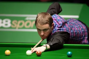 Snooker Prints: Stephen Hendry MBE Print, 20 April 2008