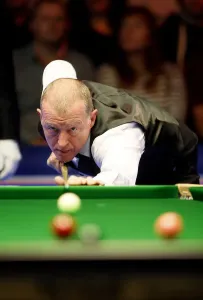 Steve Davis Print - UK Snooker Championship 2011