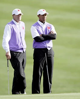 Steve Stricker & Tiger Woods
