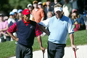 Tiger Woods & Darren Clarke