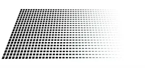 3D Segmented Dashed Lines Geometric Pattern Print