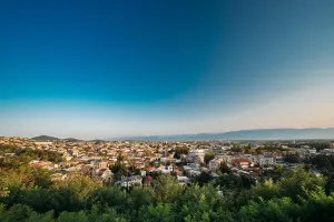 Kutaisi Cityscape Autumn Print