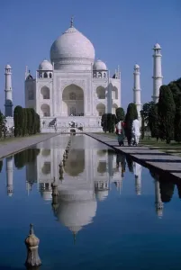 Taj Mahal Print, Agra India 1962