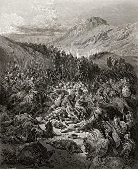 Religious Image Prints: The Battle of Arsuf Print, 1191 Third Crusade