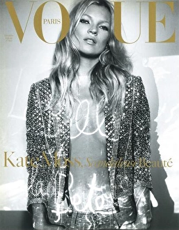 VOGUE PARIS ☆ Kate Moss Vogue Paris September 2012 Original Seal Sealed Kate Moss