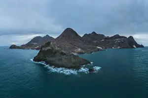 Almeria Lighthouse Print - Drone View