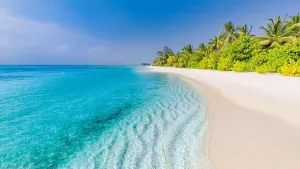 Maldives Beach Print