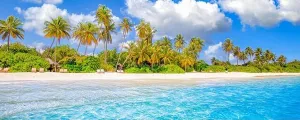 Maldives Island Beach Print