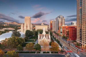 Salt Lake City Downtown Print