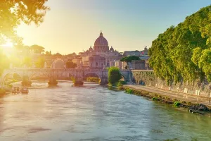 St Peter Cathedral Print at Sunset