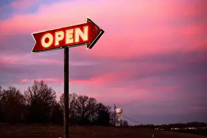 Open Sign Art Prints, Posters & Puzzles