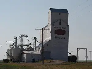 Seed Cleaning Print, Bracken Saskatchewan Canada