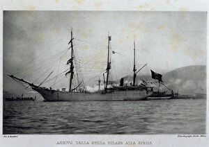 La Spezia Collection: The arrival of the ship Stella Polare in the port of La Spezia, Italy