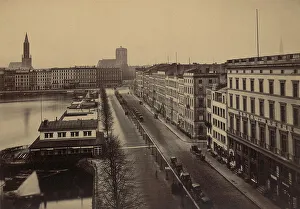 Boulevard in Hamburg