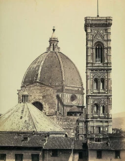 Images Dated 2nd May 2011: Dome and Bell tower of the Cathedral of S. Maria del Fiore, Florence