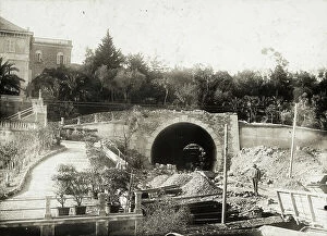 La Spezia Collection: East entrance of the Lamba Doria tunnel along a stretch of the Genoa-La Spezia railway line