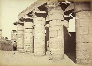 Luxor Collection: Grand colonnade of Amenhotep III inside the temple of Luxor