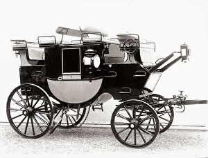 Stagecoach Collection: Horse-drawn stage coach