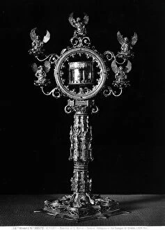Images Dated 4th January 2013: Reliquary of the blood of Christ, in the Treasury of St. Mark's Basilica in Venice