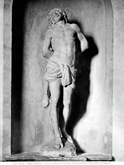 Images Dated 19th April 2012: San Sebastiano, marmo, Benedetto da Maiano (1442-1497), Oratorio dell'Arciconfraternita della