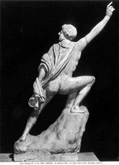 Sculpture Collection: A son of Niobe, ancient sculpture, Uffizi Gallery, Niobe Room