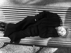 Urban Park Bench Prints: Without title