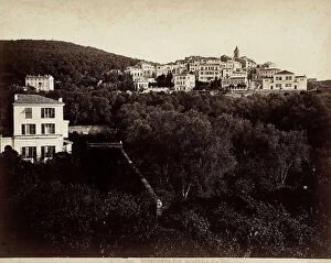 Imperia Collection: View of Bordighera, area near Imperia, in Liguria