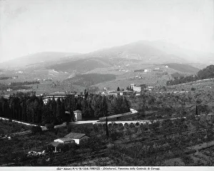 Prints of View of the Careggi area, Florence Florence. Date of Photograph:1890 ca Tuscany Prints: View of the Careggi area, Florence