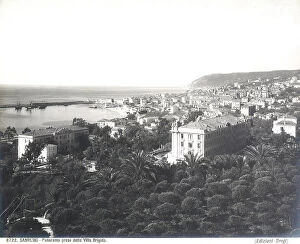 San Remo Collection: View of the sea town of San Remo