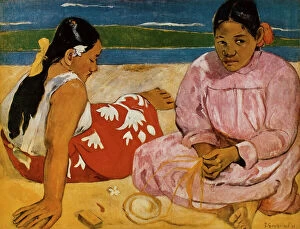 Images Dated 24th February 2011: Women of Tahiti, oil on canvas, Paul Gauguin (1848-1903), Muse d'Orsay, Paris