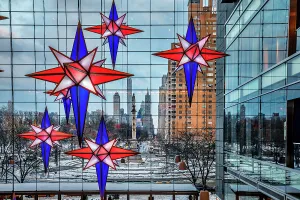 Columbus Circle Time Warner Center Print