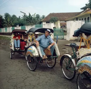 Java Rickshaw Print